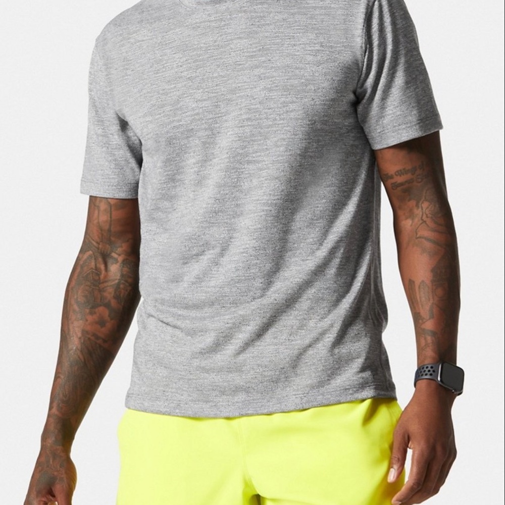 Fabletics “Grey” The Front Row Tee - image 1